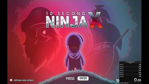 10 Second Ninja X any% Speedrun (7:09.48)