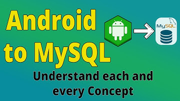How to connect Android application to MySQL in WAMP Server | Android MySQL Database Tutorial Hindi