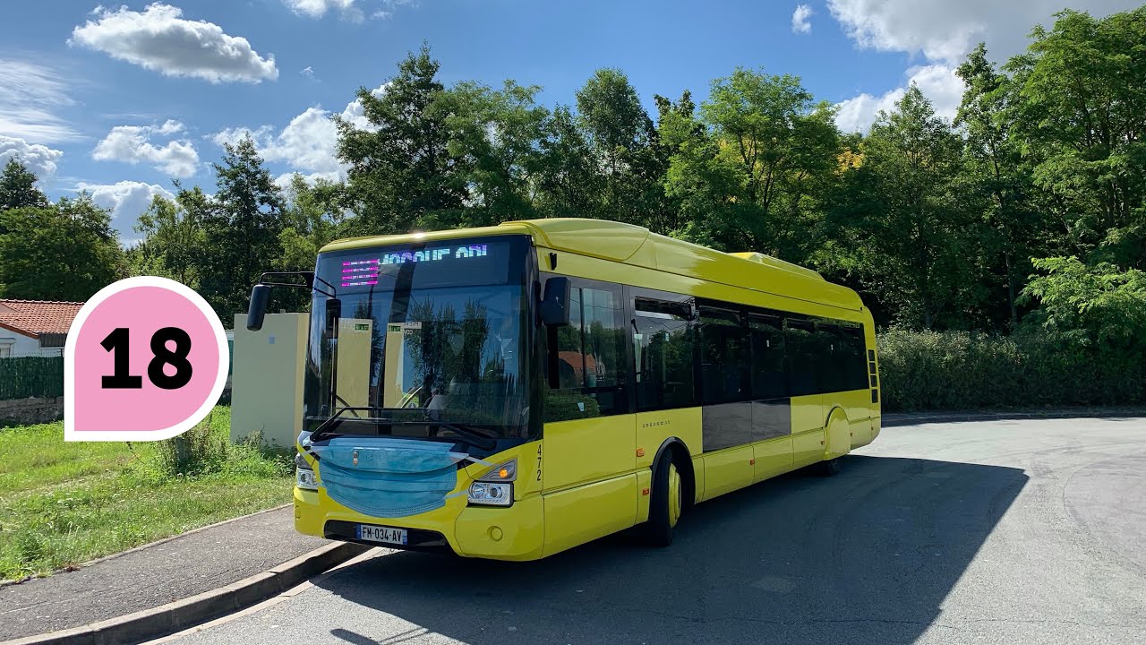 TIME LAPSE Ligne 18 | DK'Bus