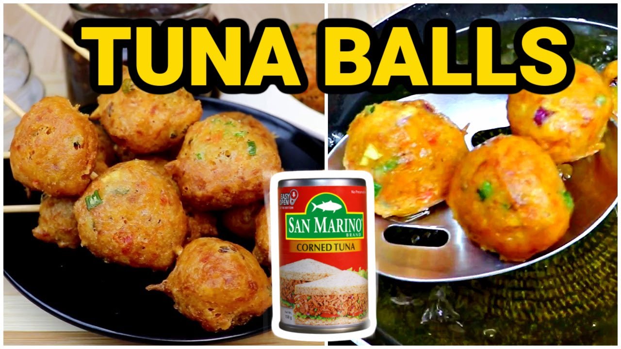 TUNA BALLS Ganito gawin po sa tuna para mas lalong sumarap! With