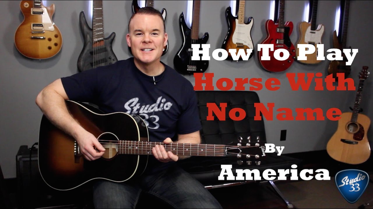 How To Play "Horse With No Name" - Beginner Guitar Lesson - YouTube