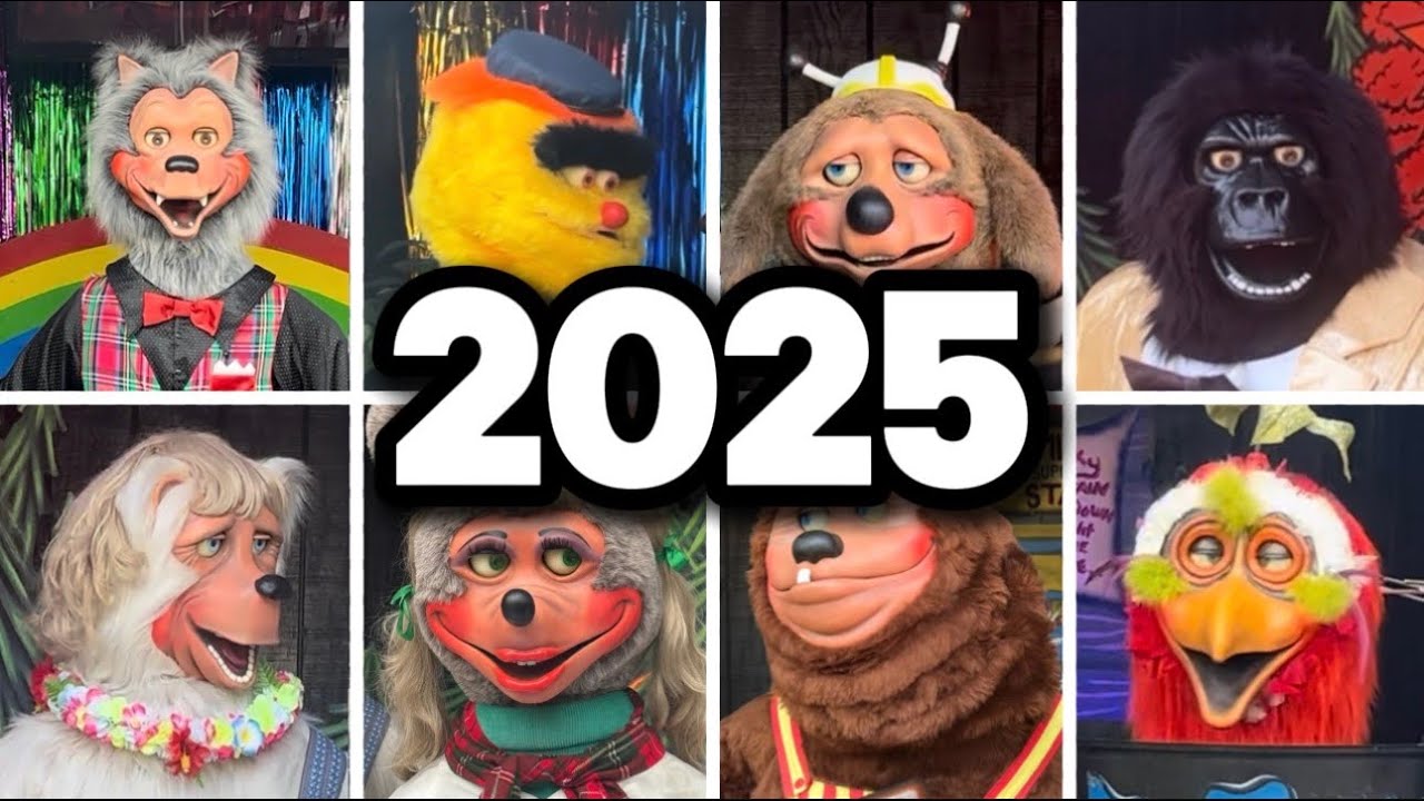 ALL My Clips of Volo Museum’s Rock-afire Explosion Throughout 2025 [Compilation]