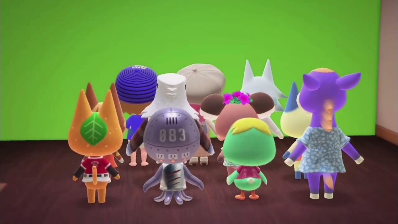 acnh green screen (free to use) YouTube