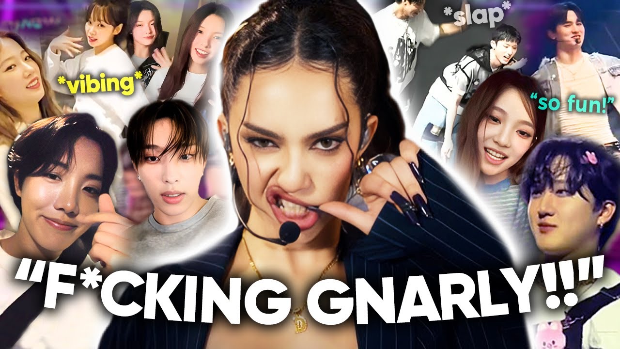 kpop idols reaction to katseye gnarly pt. 2 (JHOPE, STRAY KIDS, AESPA, P1HARMONY, ZEROBASEONE..)