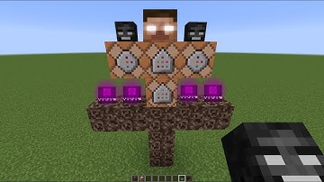 what if you create a HEROBRINE WITHER STORM ADDON in MINECRAFT