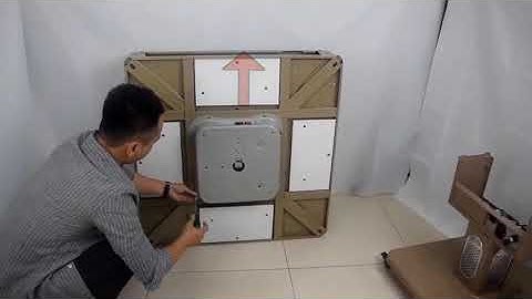 Eeeza Mute Foldable Automatic Mahjong Table With Cover Assembly Instruction