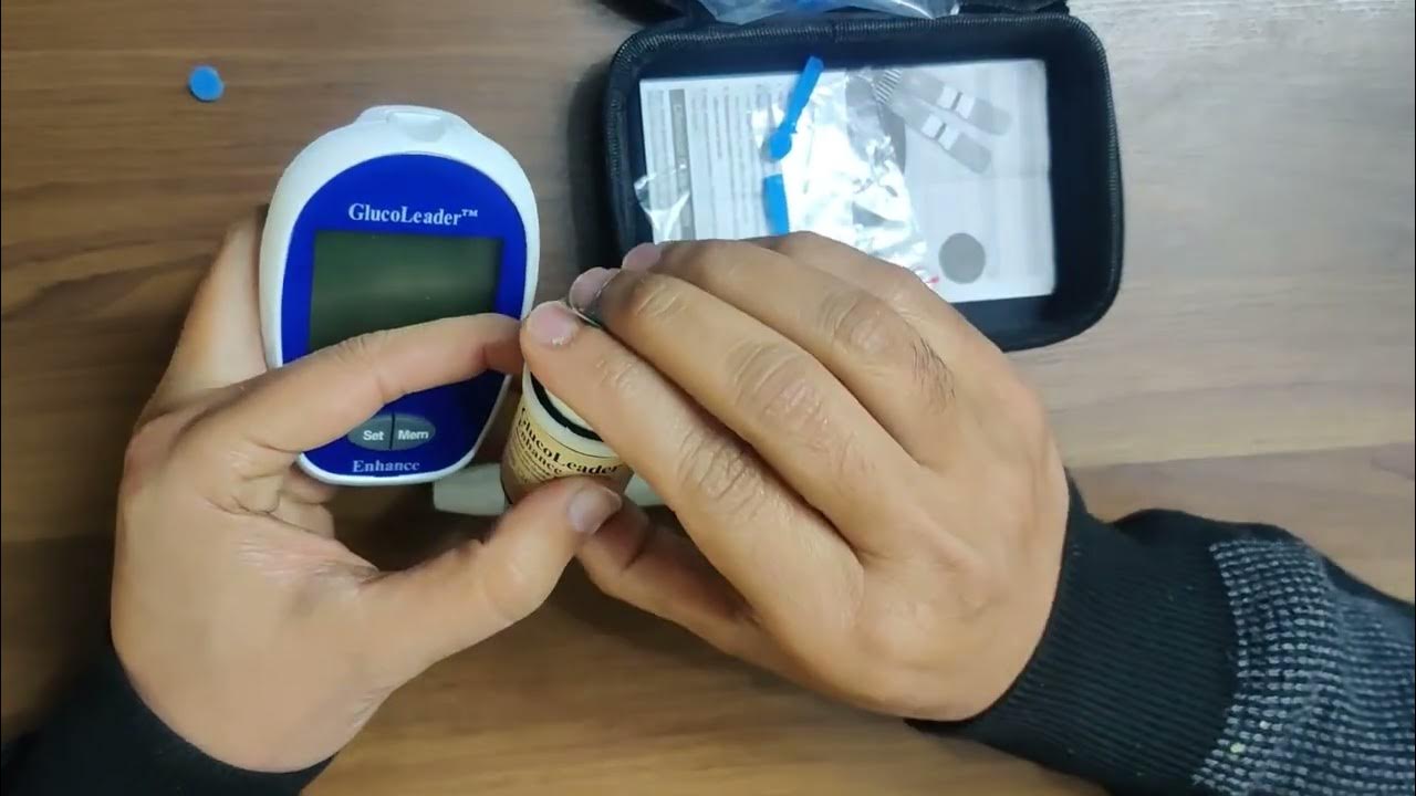 How to use glucose monitor and lancet device youtube
