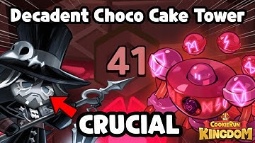 Decadent Choco Cake Tower Tray 41 Guide | Cookie Run: Kingdom