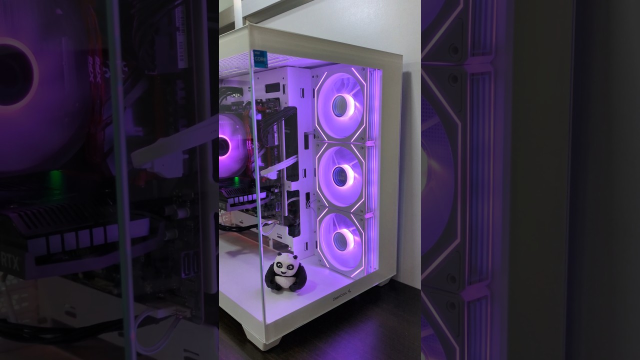Deepcool CG530 4F WH Cabinet Dual chamber - Office computer👌🏽 