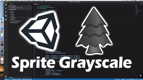 Unity Simple Sprite Grayscale Tutorial