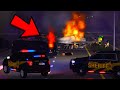 Mafia shoot down a plane carrying money huge shootout and plane crash erlc roblox roleplay