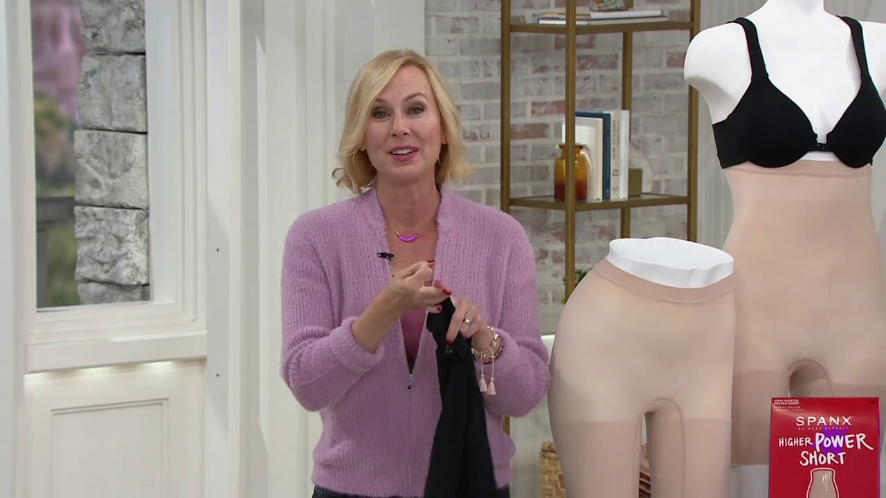 Spanx Power Series Shaping Short Set on QVC