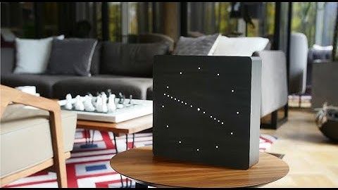 Gingko Analogue Click Clock