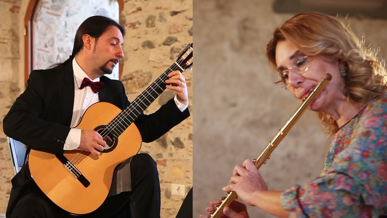 Pot-pourri of Beethoven’s Most Favorite Works by Diabelli (Daria Grillo/flute,Sergio Camelia/guitar)