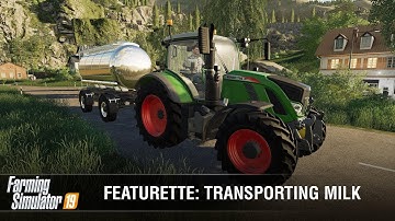 Farming Simulator 19 | Featurette: Transporting Milk