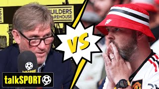 Simon Jordan vs. Man United Fan: Heated Debate on Club Structure Compared to Man City 🔥👀