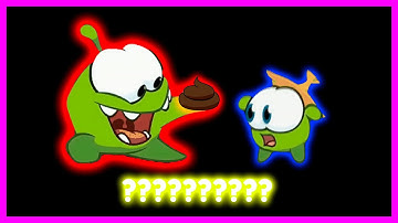 Om Nom & Nibble Nom "Inflates Balloon" Sound Variations in 42 Seconds