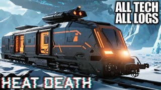 Day 3 Today I Finished EVERYTHING | Heat Death Survival Train Gameplay | Part 3
