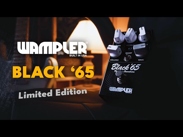 Wampler Black '65 Limited Edition - Music & Demo by A. Barrero