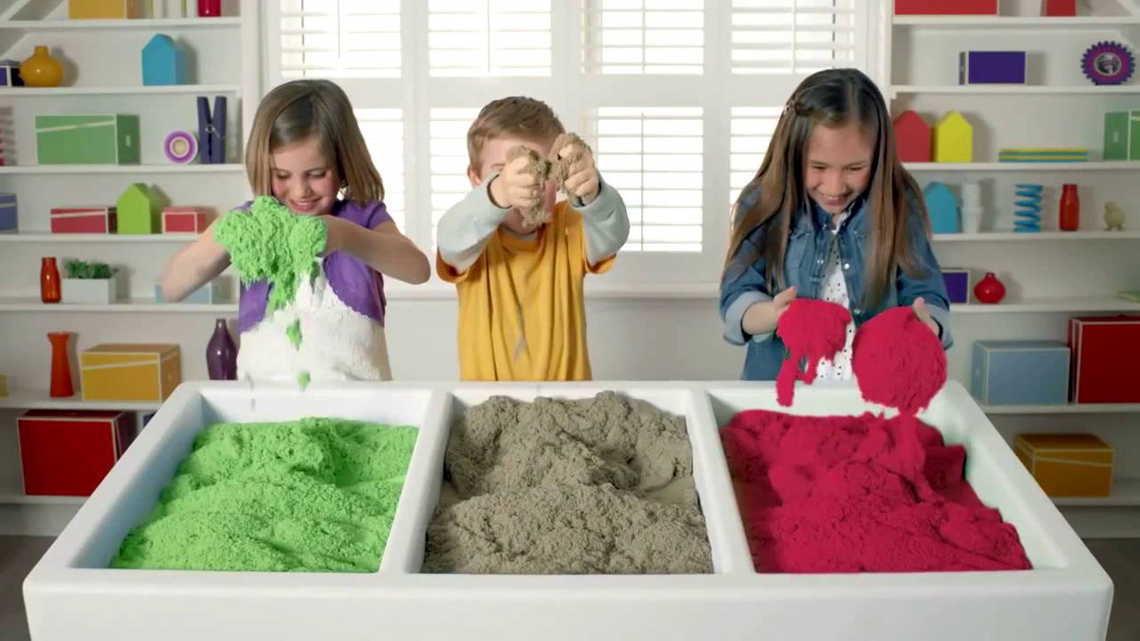 kinetic sand pit