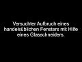 Video: Einbruch mit Glasschneider Video 5