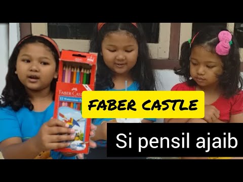 Unboxing dan Review Pensil Warna Faber Castell 12 Warna - Watercolour dan Classic Colour Pencils Bel. 