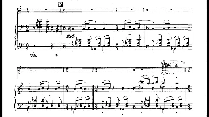 Ernest Bloch - Nuit Exotiques for Violin and Piano...