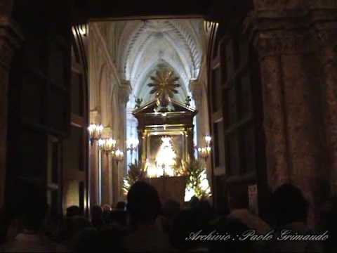 ERICE (TP) - LA PROCESSIONE DI MARIA SS. DI CUSTON...