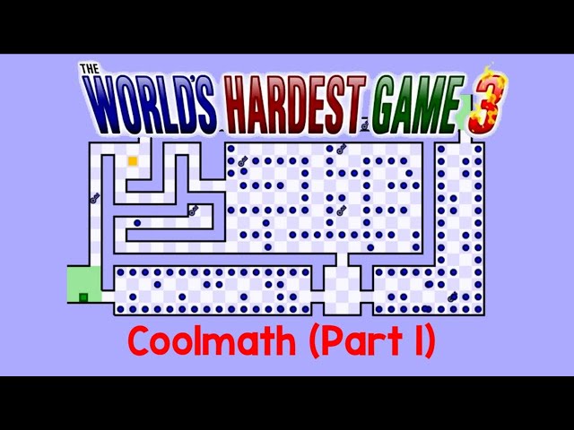 The World's Hardest Game 3 Level 1 Walkthrough 