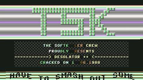 The Softkiller Crew (TSK) Intro 3 ! Commodore 64 (C64)