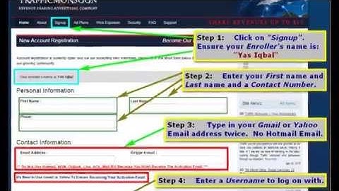 Traffic Monsoon - Signing Up in 1 Minute [easyGuides]