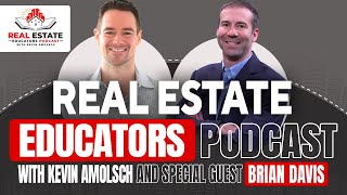 Real Estate Educators Podcast: Brian Davis - Passive Income, An Expert's Guide to Mitigating Risks