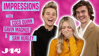Gavin Magnus, Coco Quinn, and Sam Hurley Do Impressions of Kylie Jenner and More!