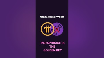 Non custodial Pi wallet Reminder: keep your Pi wallet paraphrase SAFE #short #picoin #pi #pinetwork