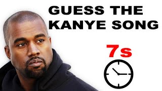 guess  kanye west song in 7 seconds