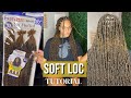 SOFT LOC TUTORIAL | New Technique For Flat Install | NO Knot