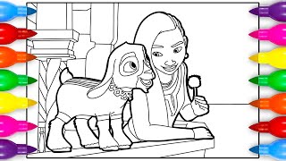 Disneys Wish Coloring Pages
