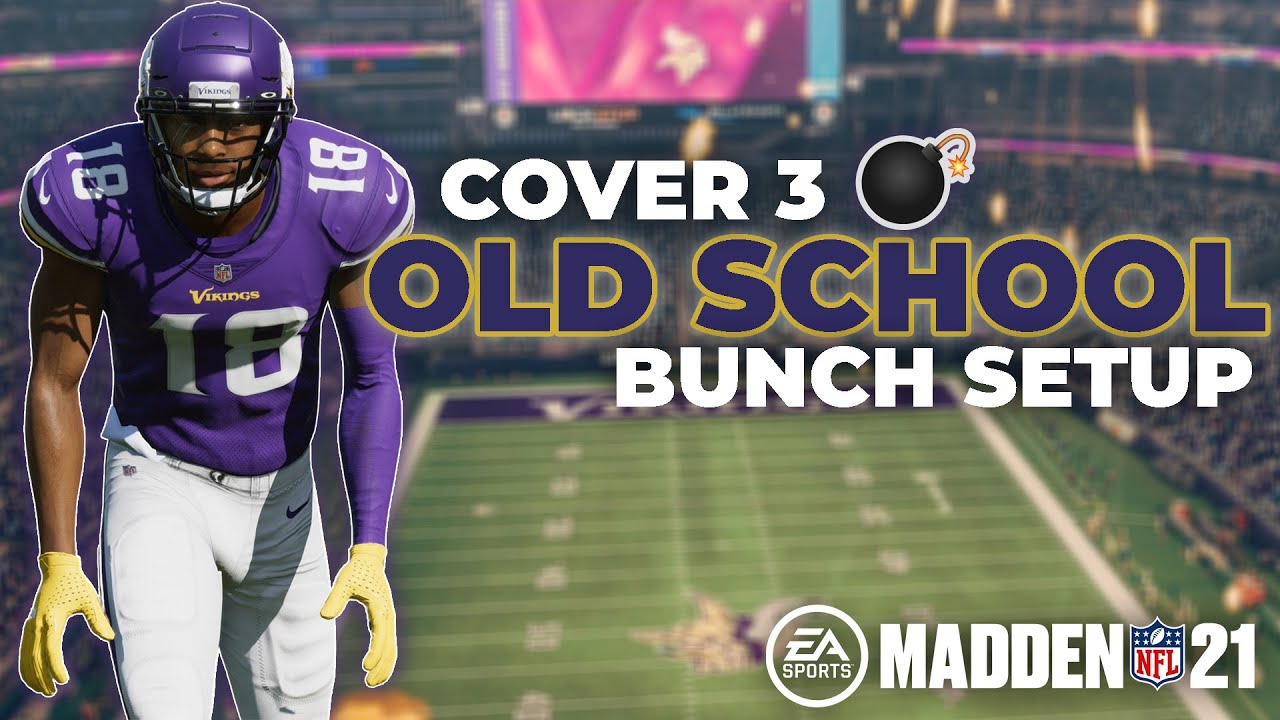 OLD SCHOOL ONE PLAY TD VS. COVER 3! | MADDEN 21
