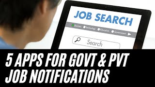 5 apps for government & private job notifications | How to get job vacancy updates? screenshot 2