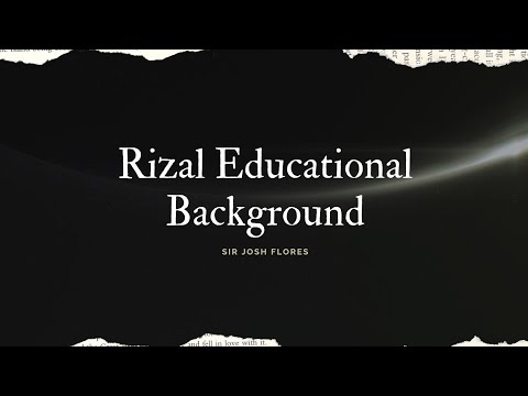 Video: Kur Jose Rizal mokėsi?