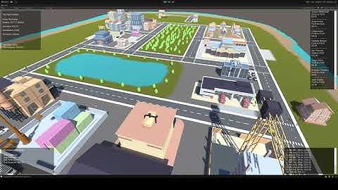 Autonomous Taxi Agents in Action | AI Simulation in Unity