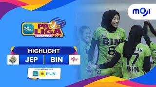 Elektrik PLN VS BIN 1-3 | Highlight PLN Mobile Proliga 2024 Resimi