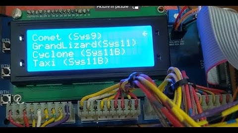 LCD pinball display decoder for Williams and DataEast. Final v1 with menu. Bench Tester.