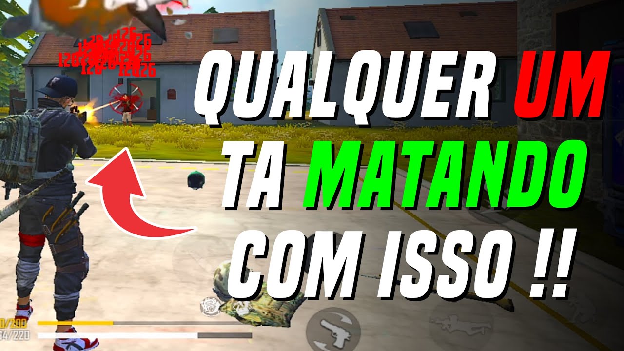 É MUITO FÁCIL MATAR MUITO NAS PARTIDAS COM ISSO !! FREE FIRE DICAS