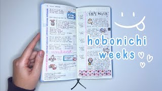 Minimal/Functional Hobonichi Weeks Flip Through