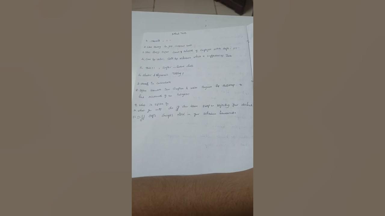 MindTree Automation testing interview questions Selenium with Java in