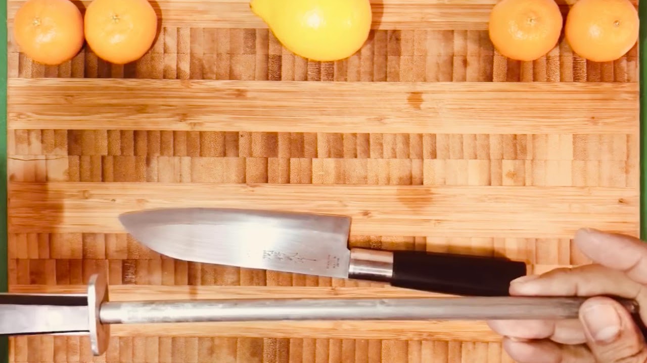 How to sharpen a knife made easy - YouTube
