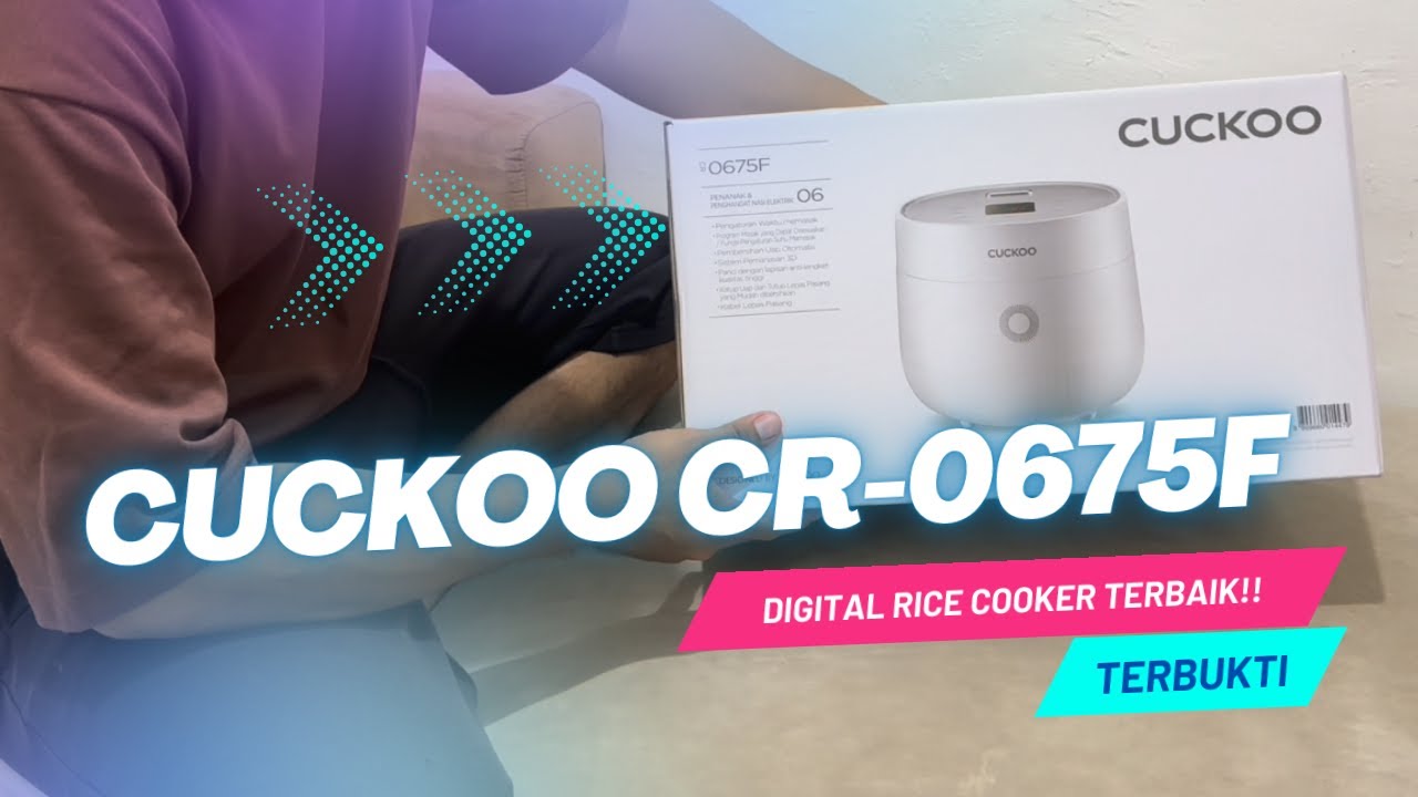 Unboxing & Review Lengkap Digital Rice Cooker CUCKOO CR 0675F - Masak White Rice & Multigrain