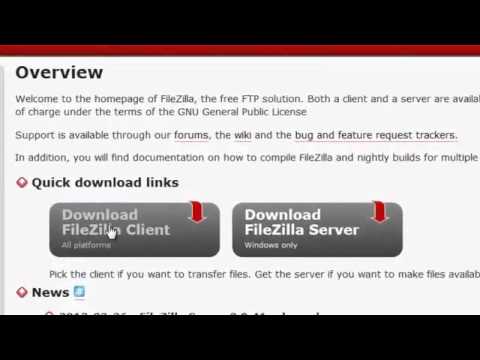 How to obtain FileZilla - Hostgator