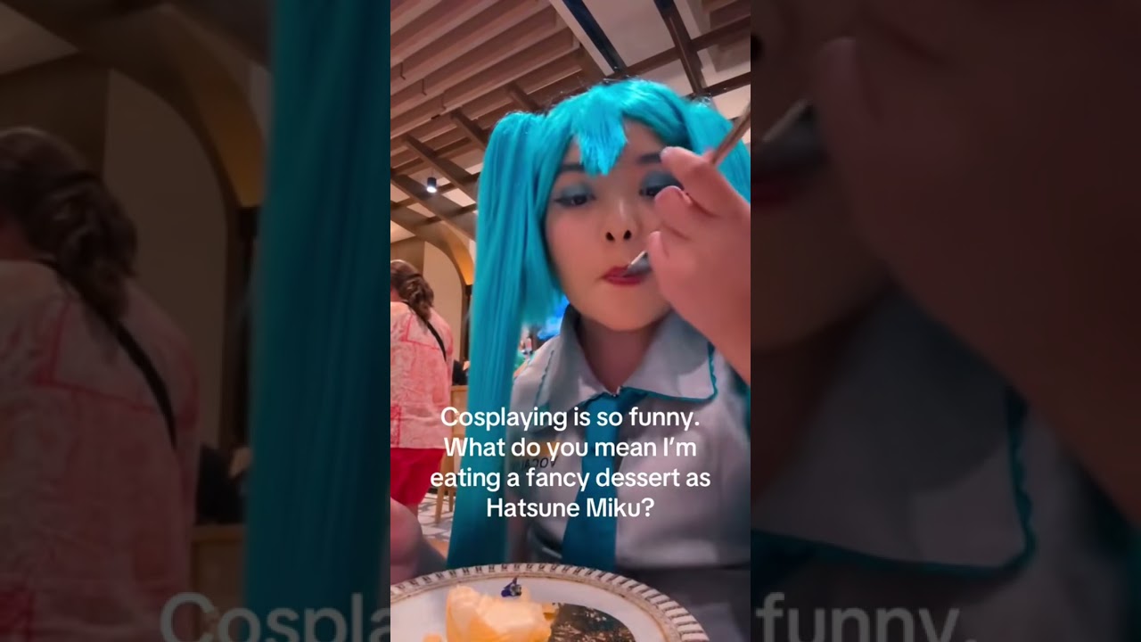 Best thing ever #hatsunemiku #miku #mikuhatsune #hatsunemikucosplay #cosplay #anime #weeb